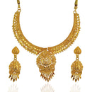 Kalyani Forming Gold Plated Traditional Designer Necklace & Earring Set