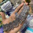 SNERA Black Oxidized Plated Necklace Set