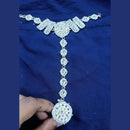 SNERA Gold Plated Kundan Stone Chain Hand Panja