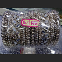 SNERA Silver Plated Mirror Bangle Set