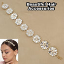 SNERA Gold Plated Kundan Sheeshphool / Headband For Women