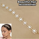 SNERA Gold Plated Kundan Sheeshphool / Headband For Women