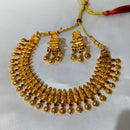 SNERA Gold Plated Pota Stone Choker Necklace Set