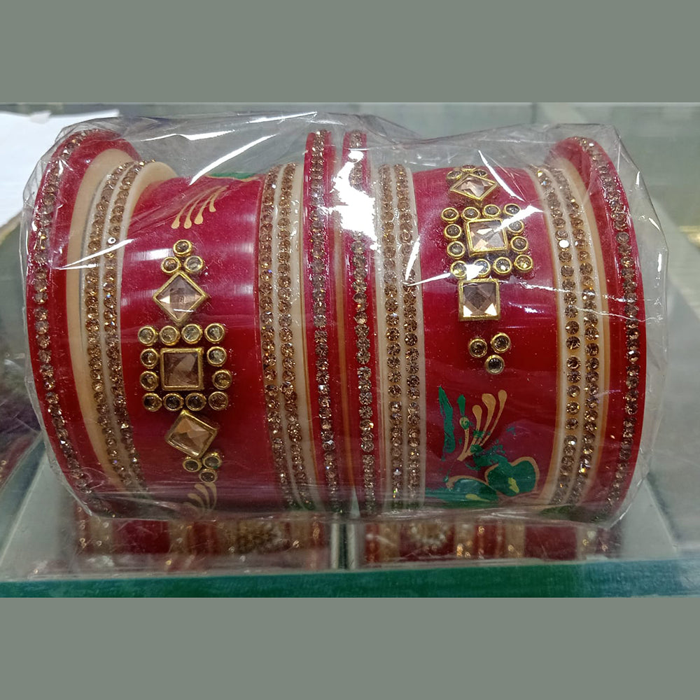 SNERA Acrylic Austrian Stone Bangle Set