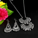 Sanjana Jewellers Oxidised Necklace Set