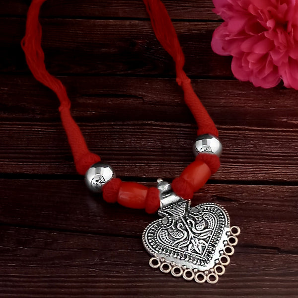 Jeweljunk Navratri Special Oxidised Necklace