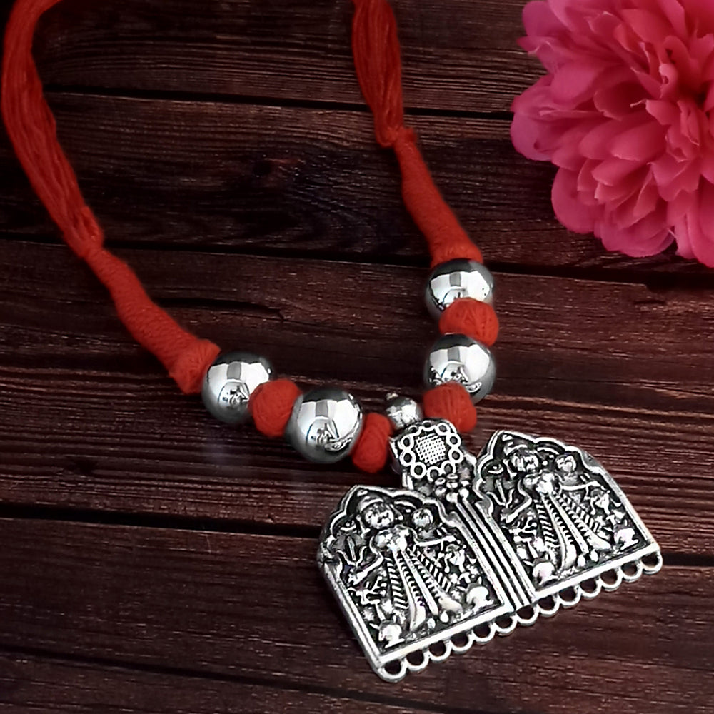 Jeweljunk Navratri Special Oxidised Necklace