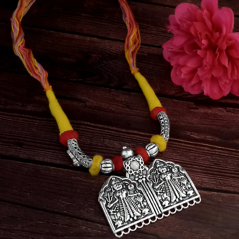 Jeweljunk Navratri Special Oxidised Necklace