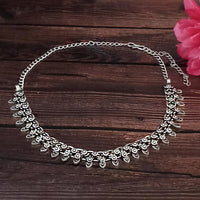 Jeweljunk Navratri Special Oxidised Plated Necklace