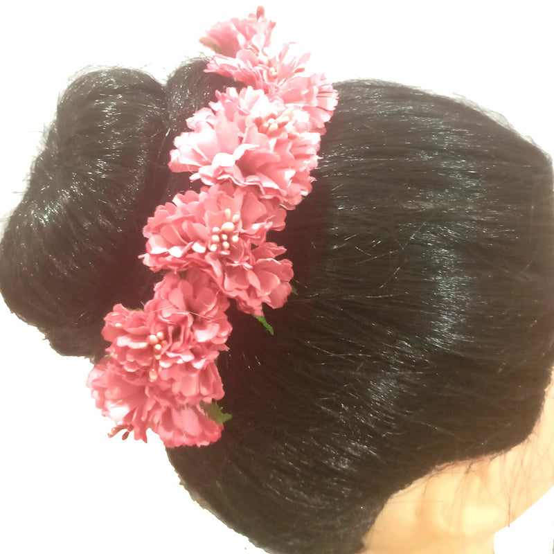 Kavyas Kreation Designer Floral Hair Brooch - 11191006PK