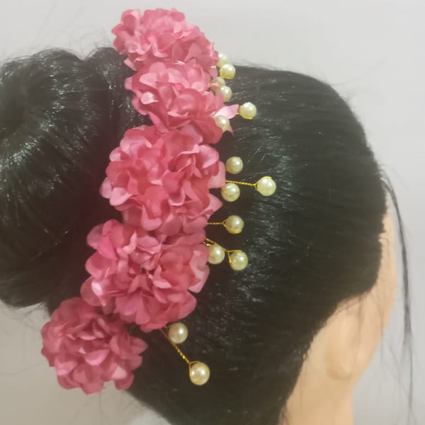 Kavyas Kreation Designer Floral Hair Brooch