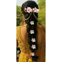 Kavyas Kreation Floral Hair Brooch