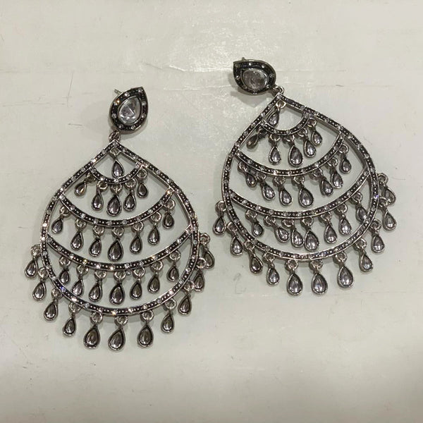 Deep Enterprises Oxidised Plated Dangler Earrings