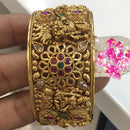 Niyansh Bangles Pota Stone Gold Plated Bangles Set - 11241015