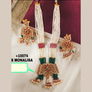 Everlasting Quality Jewels Kundan Stone Haram Necklace Set