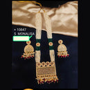 Everlasting Quality Jewels Kundan Stone Haram Necklace Set