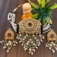 Everlasting Quality Jewels Kundan Stone Choker Necklace Set
