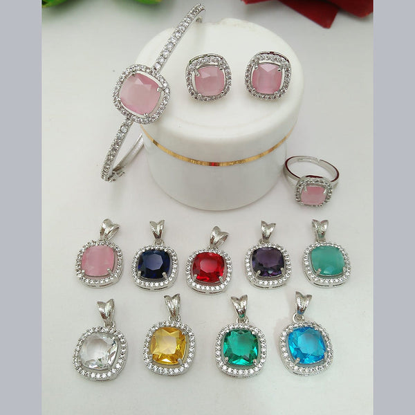 Everlasting Quality Jewels Silver Plated Combo Set