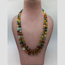 MG Beads Agate Graduation Necklace