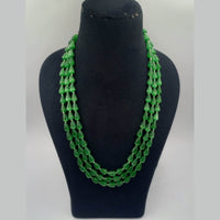 Beads Three Line Necklace