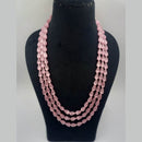 Beads Three Line Necklace