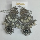 Bhavi Jewels Oxidized Plated Dangler Earrings