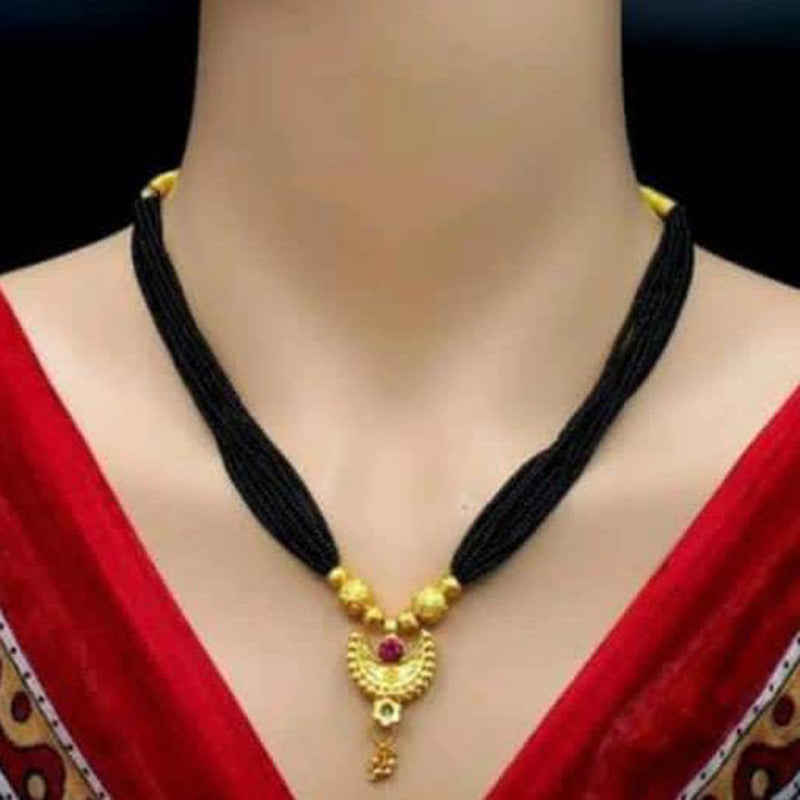 Lalita Creation Gold Plated Mangalsutra