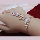 FS Collection  AD Stone Chain Hand Panja