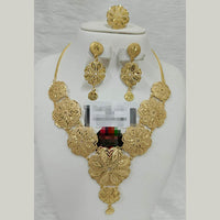 FS Collection Gold Plated  Necklace Set