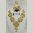 FS Collection Gold Plated Necklace Set