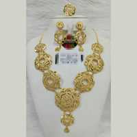 FS Collection Gold Plated Necklace Set