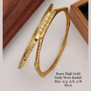 FS Collection Gold Plated Bangles Set - 11411162GL