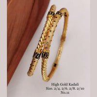 FS Collection Gold Plated Bangles Set - 11411169GL