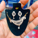 FS Collection AD Stone Mangalsutra Set
