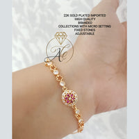 FS Collection Rose Gold Plated Bracelet