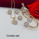 FS Collection  Gold Plated Jewellery Combo