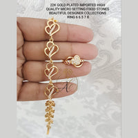 FS Collection Gold Plated Jewellery Combo