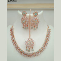 FS Collection Ad Stone Choker Necklace Set