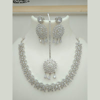FS Collection Ad Stone Choker Necklace Set