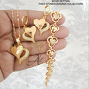 FS Collection Gold Plated Jewellery Combo