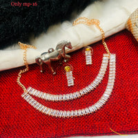 FS Collection Ad Stone Choker Necklace Set