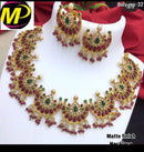 FS Collection Pota Stone Choker Necklace Set