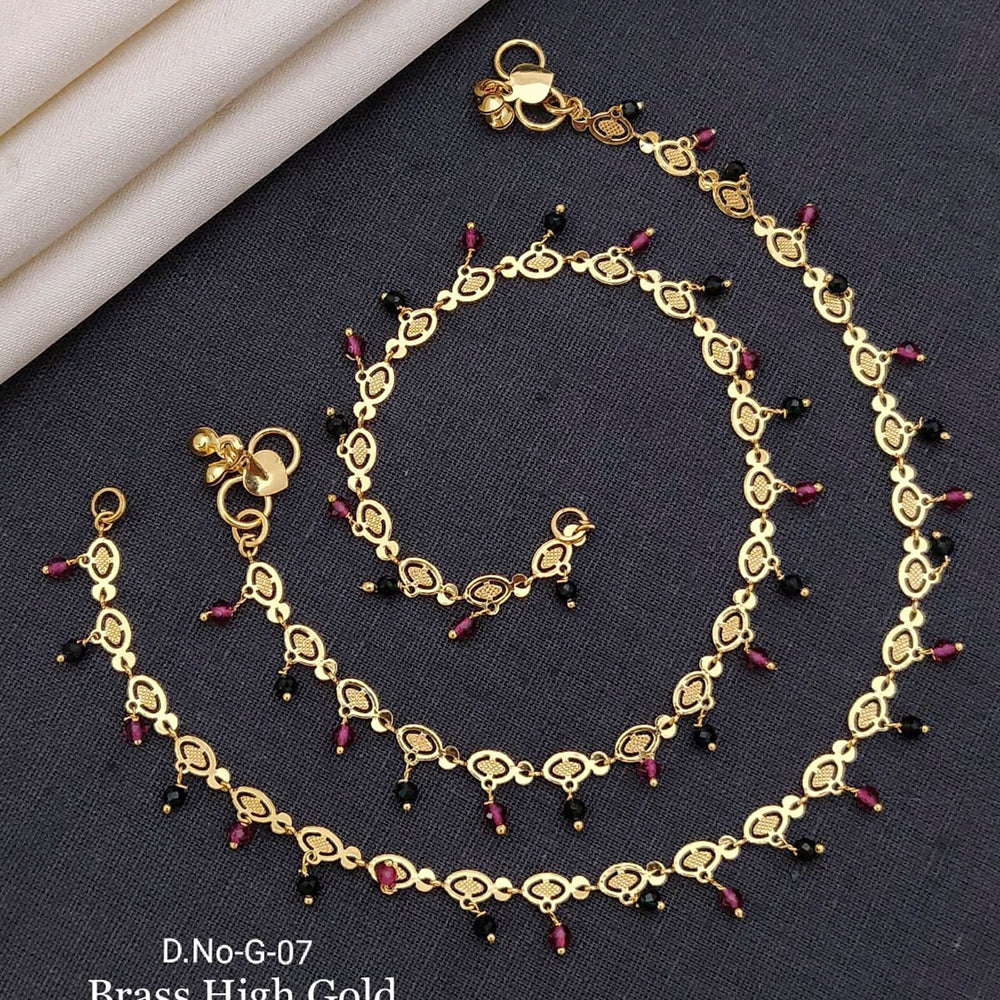 FS Collection Gold Plated Payal
