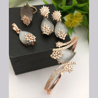 FS Collection Gold Plated Jewellery Combo