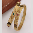 FS Collection Gold Plated Bangles Set