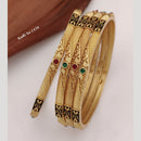 FS Collection Gold Plated Bangles Set