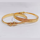 FS Collection Gold Plated Openable Kada
