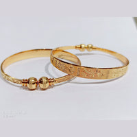 FS Collection Gold Plated Openable Kada