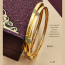 FS Collection Gold Plated Bangles