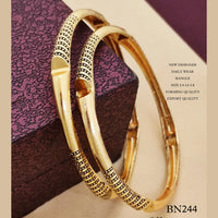 FS Collection Gold Plated Bangles